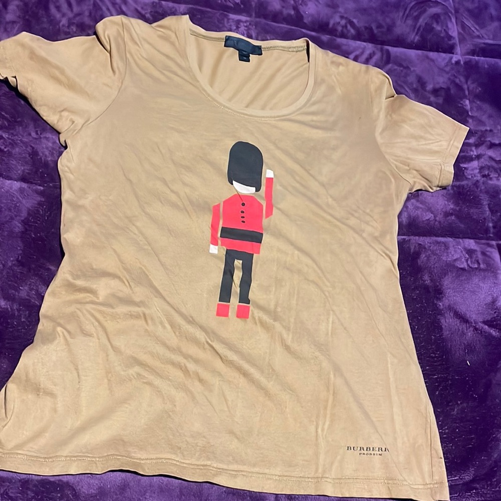 BURBERRY Prorsum runway collection Soldier tee